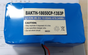 Оптовая фабрика изготовлена ​​BAKTH-18650CP-13S3P 46,8 В 10,05 Ааа фабрики цена