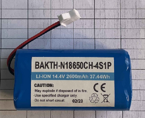 Заводская заводская цена BAKTH-N18650CH-4S1P 14,4 В 2600 мАч литий-ионное аккумулятор.