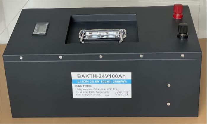 Глубокий цикл высокой емкости BAKTH-24V100AH ​​24V 100AAH ADVEPO4 Аккумулятор Аккумуляторный аккумулятор для домашнего прибора