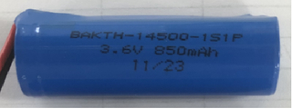 Заводская цена OEM Высококачественный BAKTH-14500-1S1P 3,6 В 850 мАч литий-ионный аккумулятор.