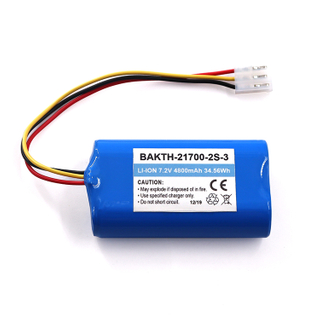BAKTH-21700-2S-3 7.2V 4800MAH литий-ионный аккумулятор Перезаряжаемый аккумулятор для электрического устройства