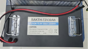 Индивидуальный аккумулятор BAKTH-72V30A Фабрика ценовой цена литий-ионный аккумулятор Перезаряженный аккумулятор