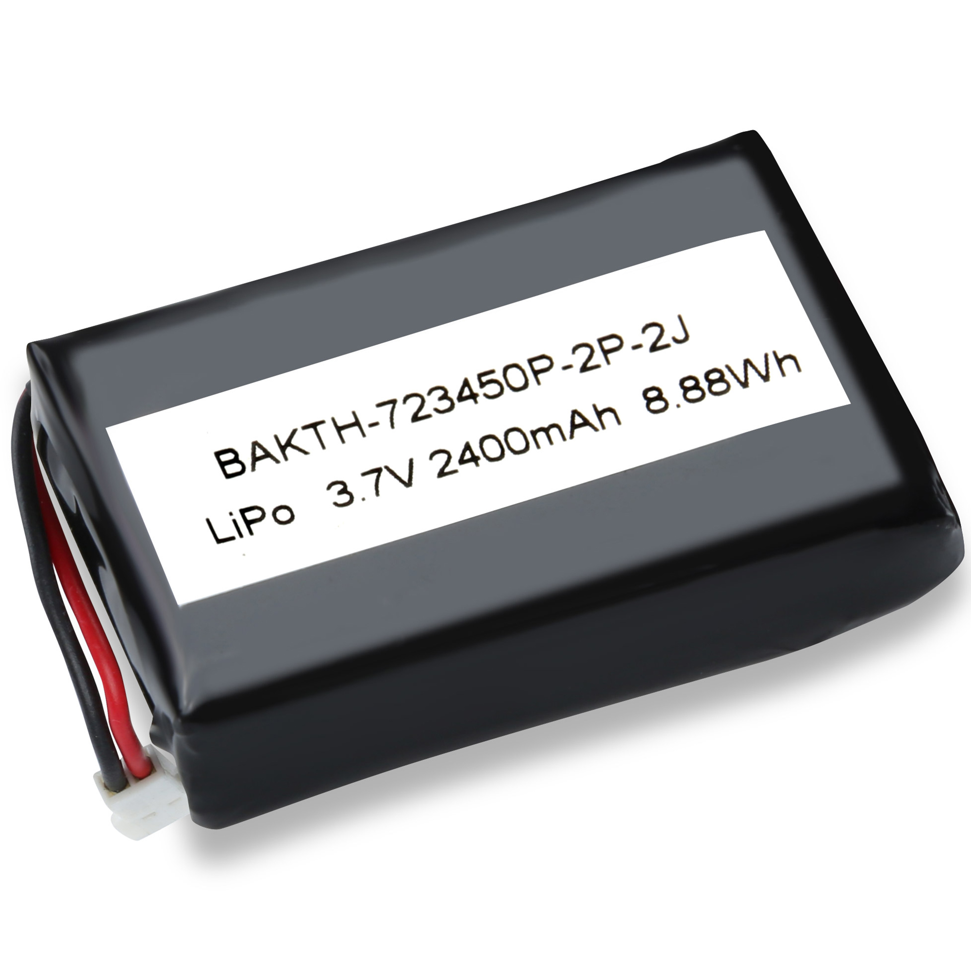 BAKTH-723450P-2P-3J Перезаряжаемая литиевая полимерная батарея 3,7 В 2400 мАч аккумулятор
