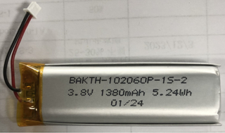BAKTH-102060P-1S-2 3.8V 1380MAH
