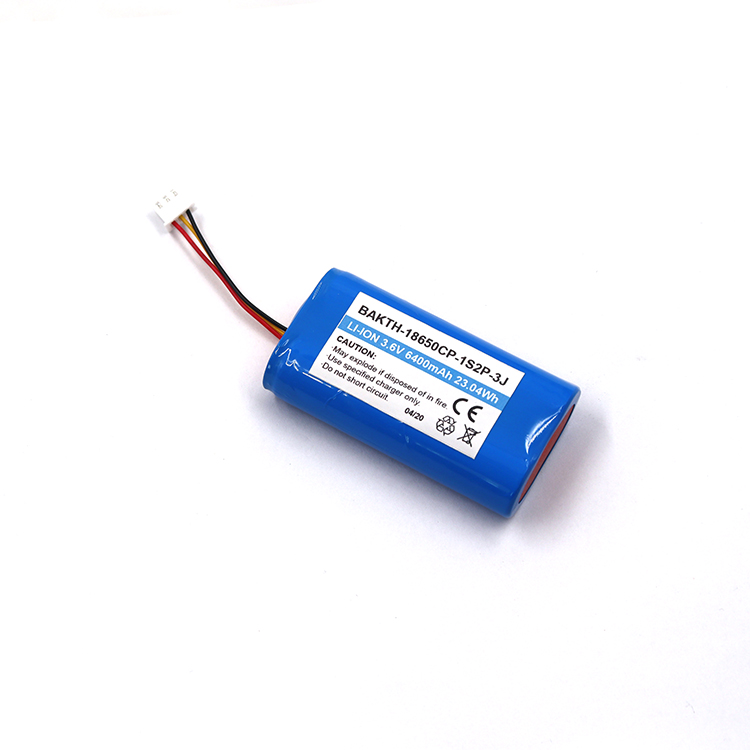 Индивидуальная перезаряжаемая литий -ионная батарея 18650 3,6 В 6400AH для электрического прибора
